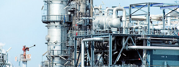 Fabrik chemische Industrie KOH in Elektrolyseure   
